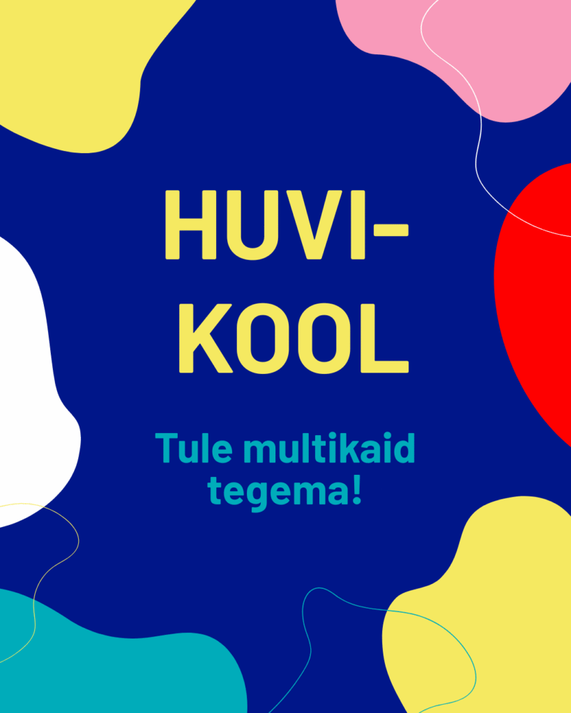 Tule huvikooli multikaid tegema